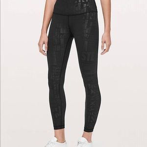 Lululemon 20Y Wunder Under High Rise 7/8